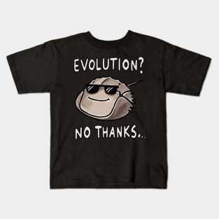 Evolution? No thanks Horseshoe crab Kids T-Shirt